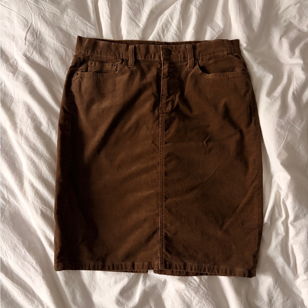 Ralph Lauren Rich Brown Pencil Skirt